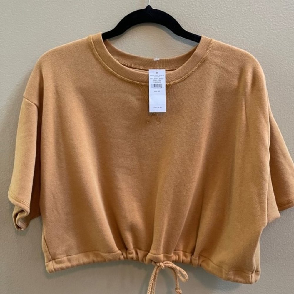 American Eagle Cropped Sweatshirt - Size XS